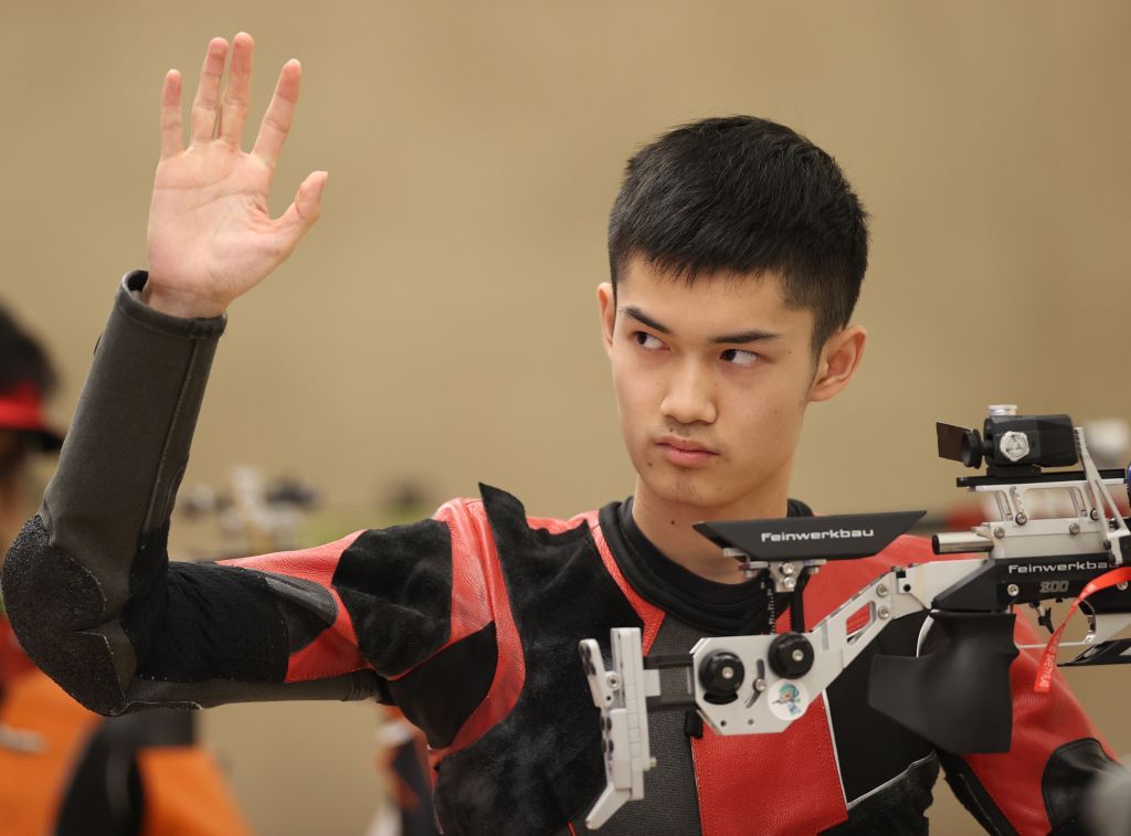 盛李豪张常鸿马思涵今日冲金，亚运射击两金待夺
